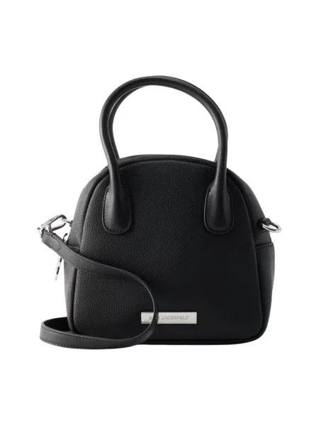 Karl Lagerfeld torebka crossbody z imitacji skóry IKON czarna