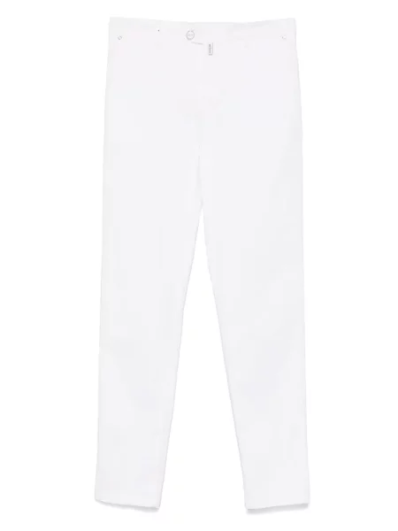 Pantaloni chino Kiton alb