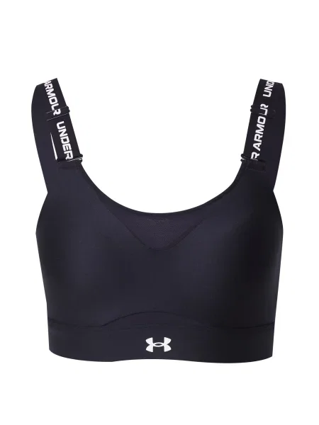 UNDER ARMOUR Sutien sport Infinity negru alb