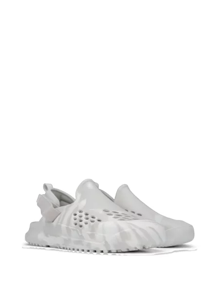 Sneakerși Clearweather cu bretele alb