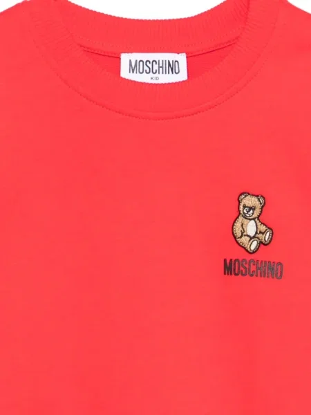 Bluza dziecięca Moschino czerwona