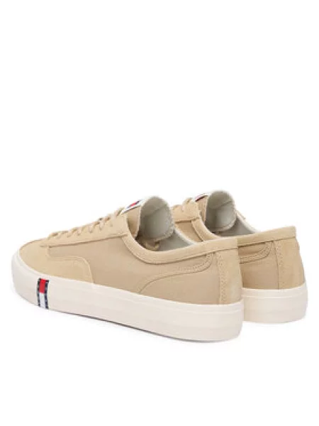 Tommy Jeans Niske tenisice devine dlake camel bež