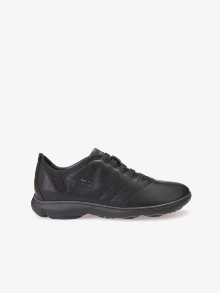 GEOX Pantofi cu șireturi negru