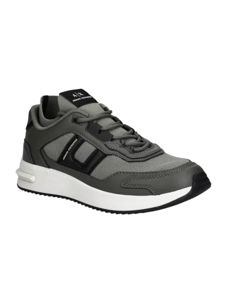 Sneakersy Armani Exchange zielone
