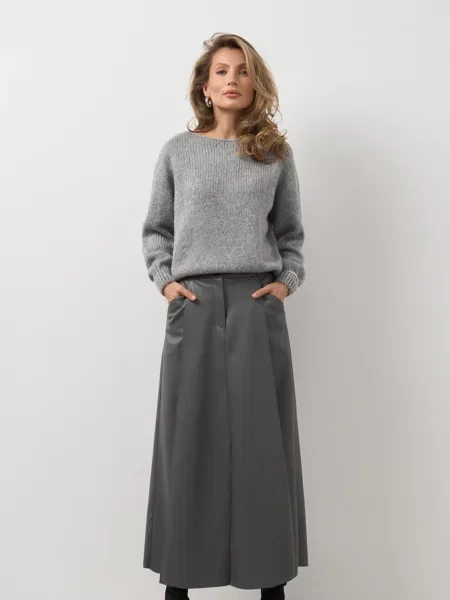 Вовняний Джемпер TrikoBakh сірий