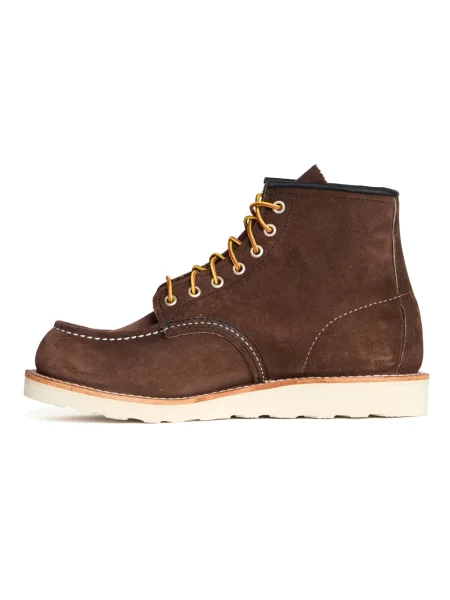 Botki Red Wing Shoes zamszowe czerwone