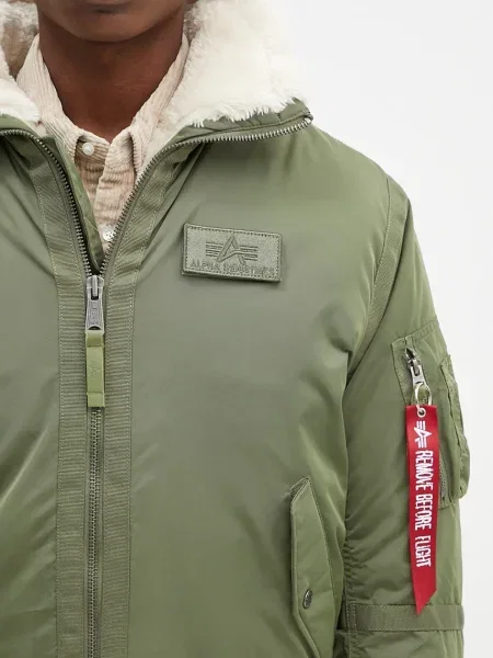 ALPHA INDUSTRIES Átmeneti dzseki TT' zöld