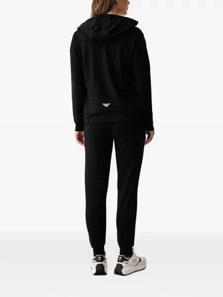 Анцуг Ea7 Emporio Armani с принт черно