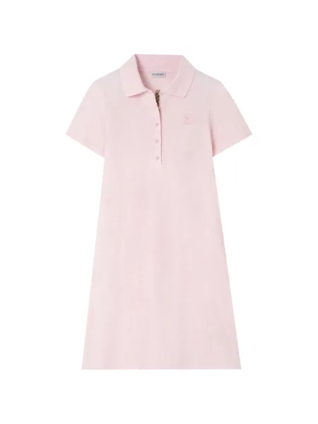 Sukienka koszulowa Burberry garniturowa różowa