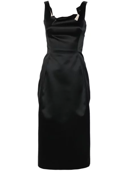 Rochie midi Viktor & Rolf până la genunchi de costum negru