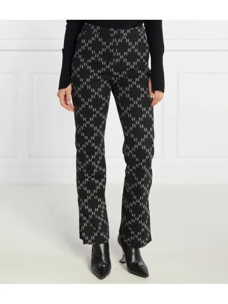 Karl Lagerfeld Pantaloni punto negru