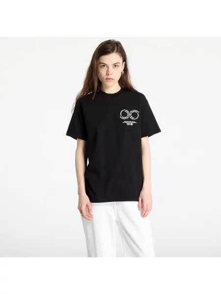 Tricou Carhartt WIP S/S Rotation T-Shirt UNISEX Black/ White XL alb
