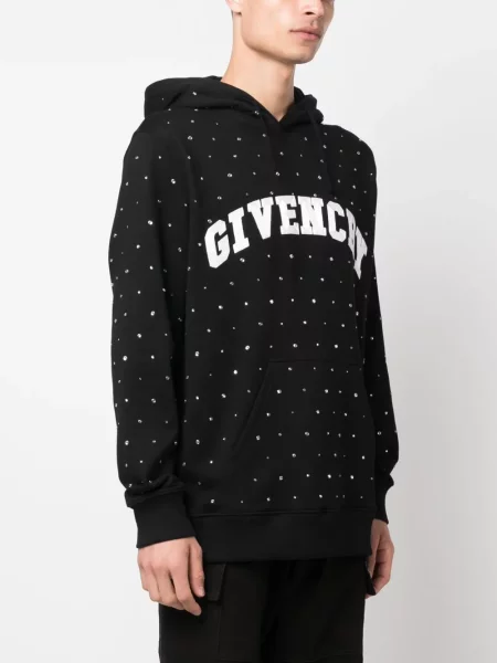 Hanorac cu glugă Givenchy cu imagine negru