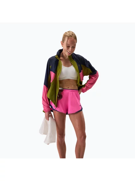 Дамски шорти за бягане New Balance Run Essentials 3" pink heat розово
