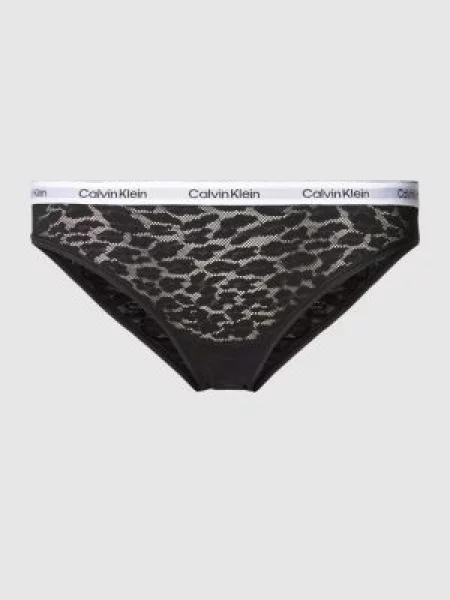 Slipy z z logo Calvin Klein Underwear czarne