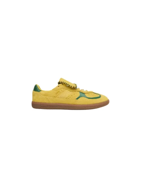 Sneakersy Alohas skórzane żółte