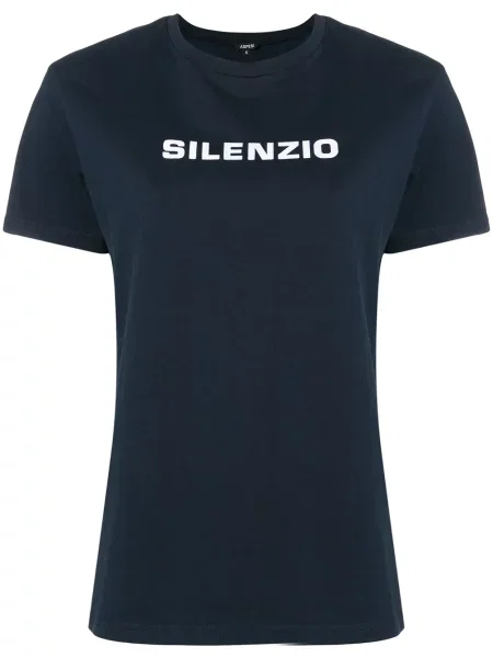 Tricou Aspesi cu imagine albastru