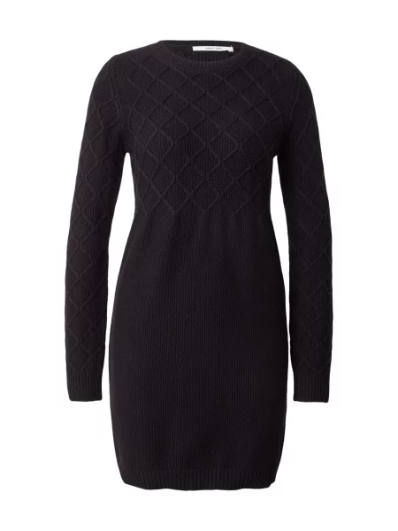 ABOUT YOU Rochie tricotat Vivian' negru