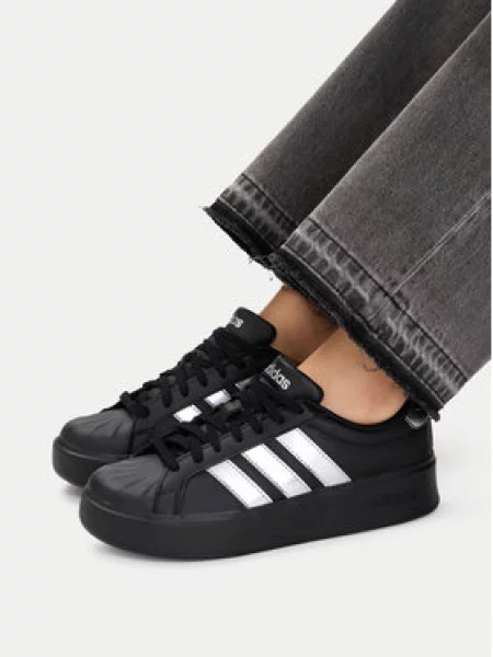 Adidas Tenisice Streettalk Bold Shoes Junior crna
