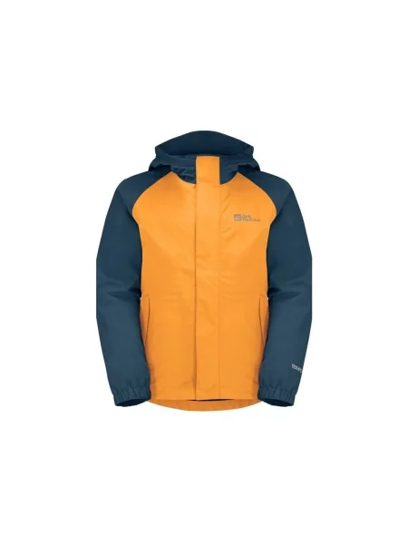 Geacă copii Jack Wolfskin portocaliu