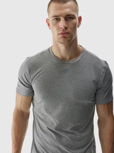 4F T-shirt na trening szybkoschnący S szary