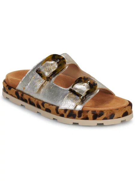 Pantofle Fru.it stříbrné