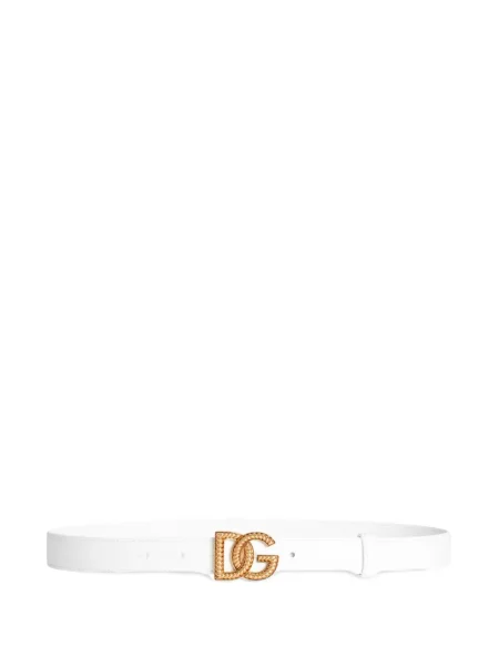 Cu centură curea Dolce & Gabbana alb
