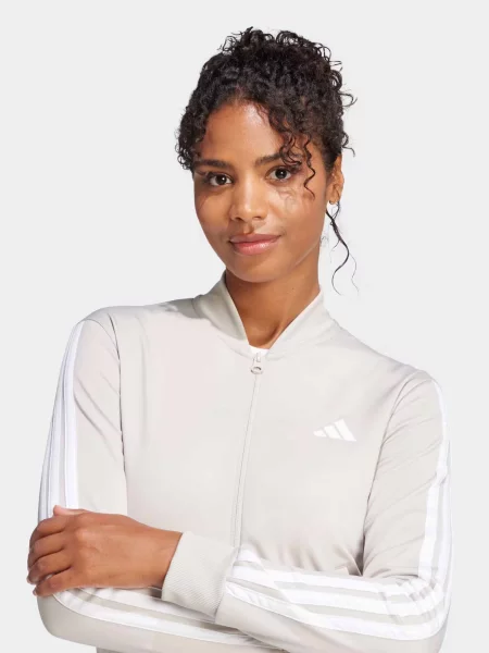 Спортивний костюм adidas Essentials поліетилентерефталат сірий