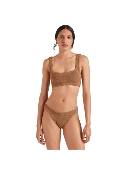 Bikini Hunza G brązowe