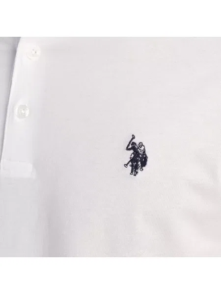Tricou polo U.s. Polo Assn. alb