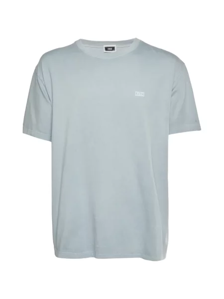 Tricou Kith cu imagine din jerseu albastru