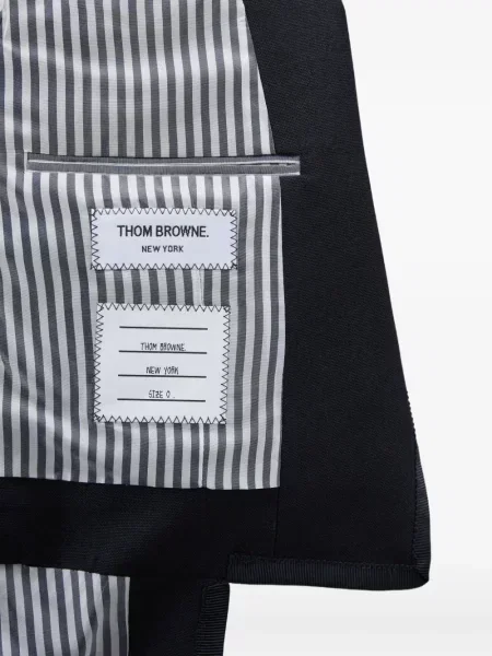 Geacă Thom Browne de lână negru