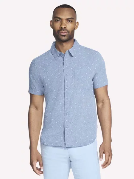 Сорочка Skechers поліестер/спандекс бірюзовий