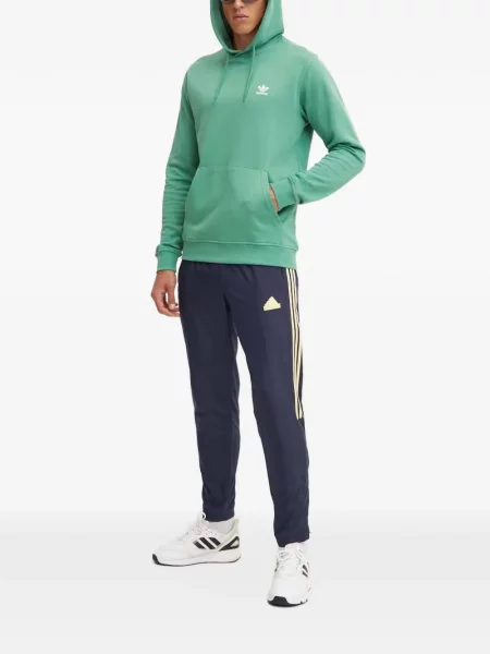 Pantaloni scurți Adidas alergare cu decolteu rotund plasă negru