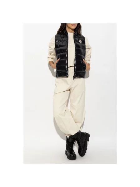 Kamizelka puchowa Moncler czarna