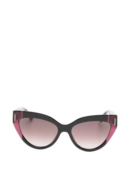 Слънчеви очила котешко око Moschino Eyewear черно