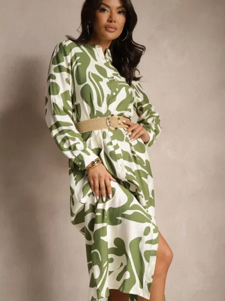 Rochie Faledina verde