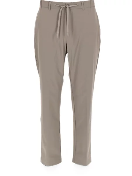 Cu centură pantaloni Herno cu cordon maro