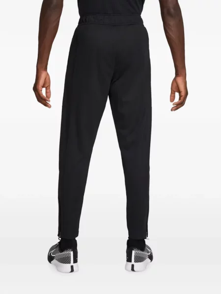 Pantaloni Nike alergare cu autograf alb