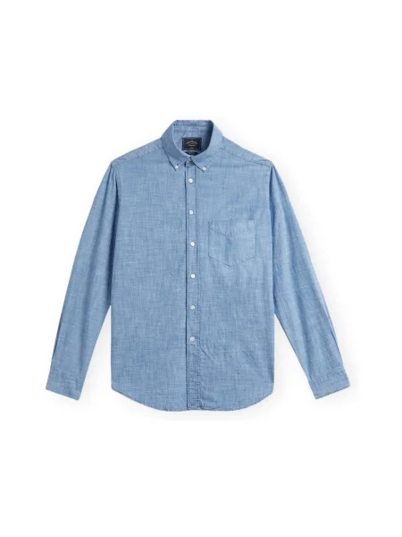 Cămașă Portuguese Flannel de flanelă albastru