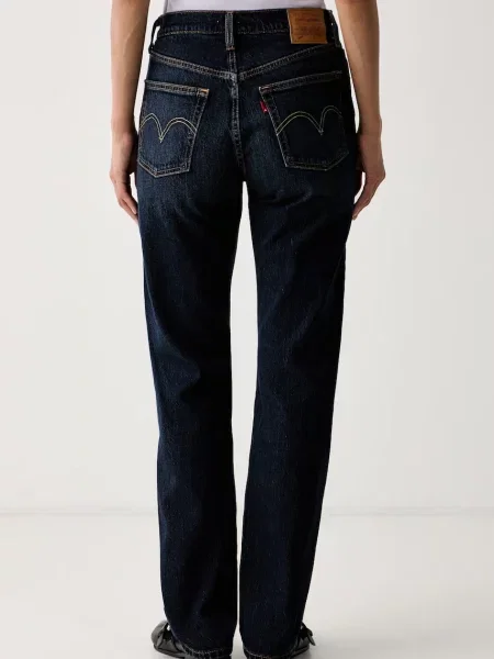 Levi's jeansy straight JEANS FOR granatowe
