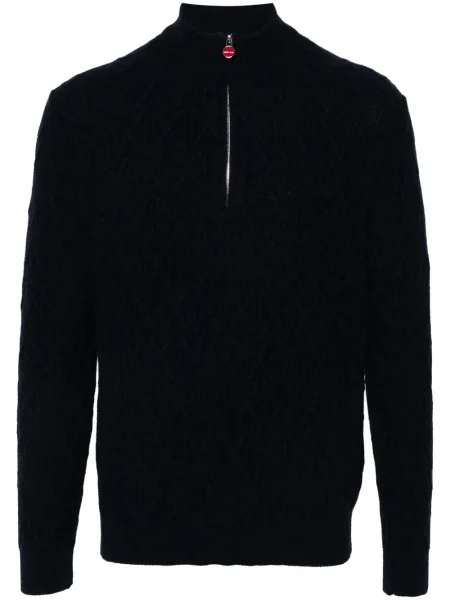 Pulover Kiton albastru