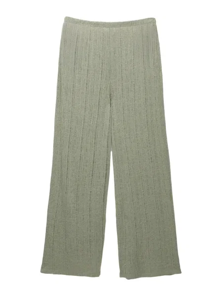 Pull&Bear Pantaloni deschis verde