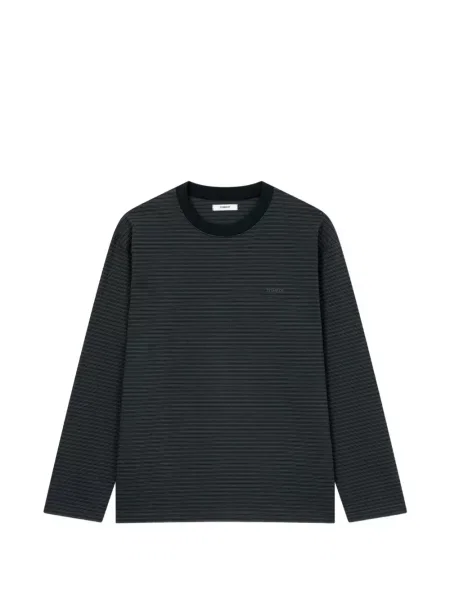 Дълго риза Tomboy на райета сиво