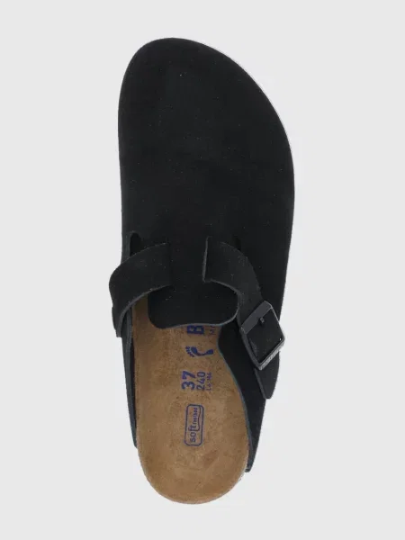 Замшевые шлепанцы Birkenstock
