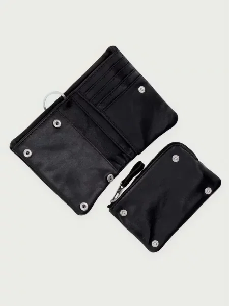 Кожаный кошелек Allsaints