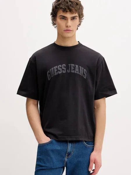 Guess Jeans Tricou negru