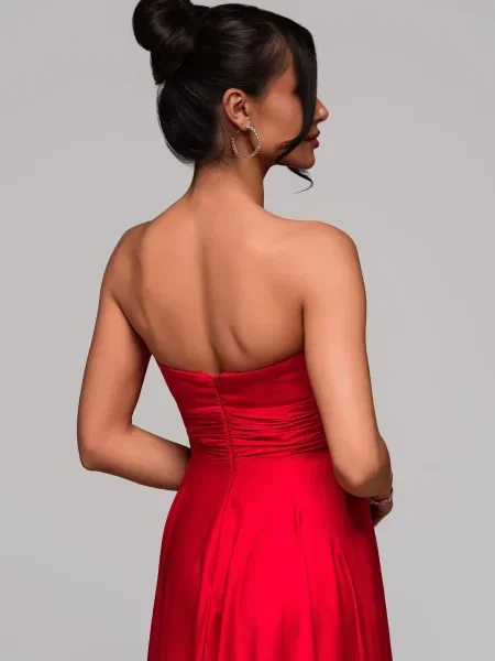 Vakarinė suknelė Ombre raudona