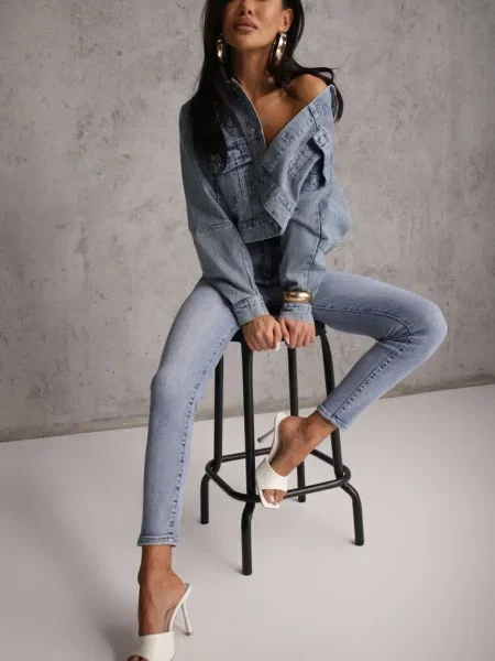 Blugi Nevitaes Albaștri albastru