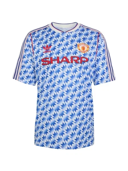 Top Adidas din jerseu albastru